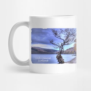 Tree at Firkin Point, Loch Lomond, Scotland Mug